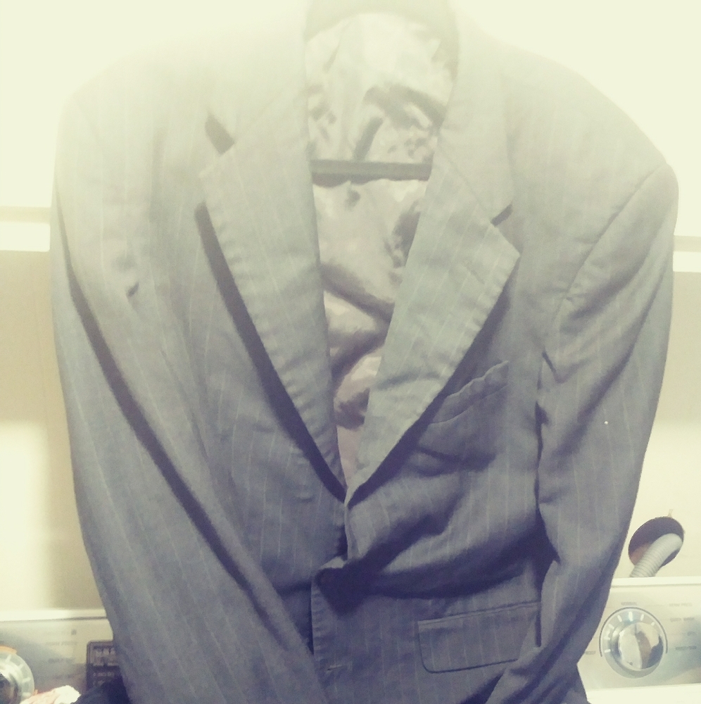 Dark gret pin stripe blazer